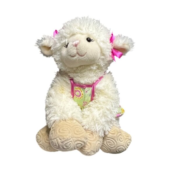 Build A Bear Swirly Lamb Stuffed Animal Stuffy Collectible Discontinued 2011 - Picture 1 of 10